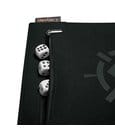Enhance Tabletop Accessories Roll on a Scroll Dice and Rolling Mat White by Enhance