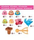 Kirby game Ice Cream Stacking Tower by Epoch Toys