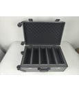 Evoretro Trading Card Luggage Wheeled Case 5-Rows Round Aluminum 56.0 x 35.4 cm by Evoretro