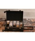 Evoretro Trading Card Luggage Wheeled Case 5-Rows Round Aluminum 56.0 x 35.4 cm by Evoretro