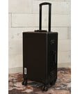 Evoretro Trading Card Luggage Wheeled Case 5-Rows Round Aluminum 56.0 x 35.4 cm by Evoretro