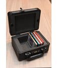 Evoretro Graded Card Display and Carry Case with Display Window Black by Evoretro