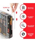 Acrylic Case 2-Pack for SNES/N64 by Evoretro