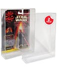 Evoretro Acrylic Display Cases 2-Pack for Action Figures by Evoretro
