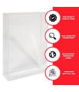 Evoretro Acrylic Display Cases 2-Pack for Action Figures by Evoretro