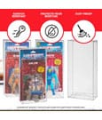 PET Protectors 10-Pack for Masters of the Universe Origins Power Posing (Carded) Box Figures by Evoretro