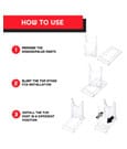 Adjustable Easel Stand 6-Pack Compatible with Video Game Cases by Evoretro