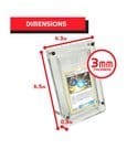Evoretro Acrylic Card Display Stand for PSA Graded Cards 3mm by Evoretro