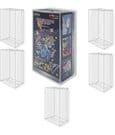 Evoretro PET Protectors 5-Pack for Pokémon Japanese Booster Box Small by Evoretro