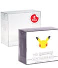 PET Protectors 5-Pack for Booster Boxes / Elite Trainer Boxes Ver. 2 by Evoretro