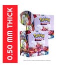PET Protectors 5-Pack for Booster Boxes / Elite Trainer Boxes Ver. 1 by Evoretro