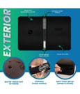 Evoretro Shield+ Topload Cards Binder Compact 96 Karten Black by Evoretro