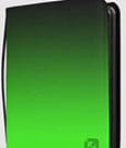 Evoretro Shield+ Topload Cards Binder 216 Cards Neon Green by Evoretro