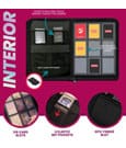 Evoretro Shield+ Topload Cards Binder 216 Cards Neon Green by Evoretro