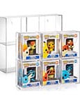 Evoretro Acrylic Display Case for 6 Funko Pops by Evoretro