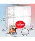 Evoretro Acrylic Display Case for 6 Funko Pops by Evoretro