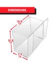 Evoretro Acrylic Display Case for Booster Boxes / Elite Trainer Boxes Ver. 1 with Sliding Lid by Evoretro