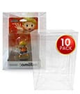 PET Protectors 10-Pack for Amiibo Figures by Evoretro
