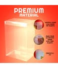 PET Protectors 10-Pack for Amiibo Figures by Evoretro