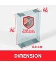 Evoretro PET Protectors 5-Pack for Pokémon Small Tins 8x3x13cm by Evoretro