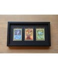 Evoretro Display Frame Card Display Case for 3 Magnetic Case Cards by Evoretro