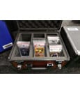 Evoretro Trading Card Suitcase Silver/Gray Small by Evoretro