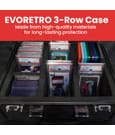 Evoretro Trading Card Suitcase Black Small by Evoretro