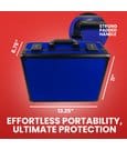Evoretro Trading Card Storage Box for 90 Cards X Blue by Evoretro