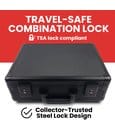 Evoretro Trading Card Storage Box for 120 Cards XL Black by Evoretro