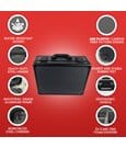 Evoretro Trading Card Storage Box for 120 Cards XL Gray by Evoretro