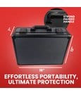 Evoretro Trading Card Storage Box for 120 Cards XL Gray by Evoretro