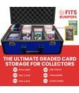 Evoretro Trading Card Storage Box for 120 Cards XL Blue by Evoretro