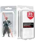 Clamshell PET Protectors 35-Pack for Action Figures XL by Evoretro