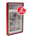 Slab Case Protectors for PSA Graded Cards Red by Evoretro