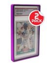 Slab Case Protectors for PSA Graded Cards Purple by Evoretro