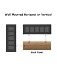 Evoretro Graded Card Display Frame for 5 PSA Graded Cards by Evoretro