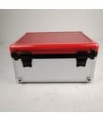 Evoretro Trading Card Storage Box for 90 Cards X Red and Silver by Evoretro