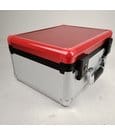 Evoretro Trading Card Storage Box for 90 Cards X Red and Silver by Evoretro
