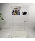 Evoretro 4-Tier Locking Acrylic Tiered Countertop Showcase Display Case by Evoretro