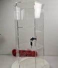 Evoretro 3-Tier Locking Acrylic Hexagon Display Tower by Evoretro