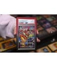 Evoretro Bumper for PSA Graded Card Slab Gradient Red-Black Glitter by Evoretro