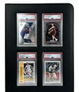 Evoretro Premium Card Slab Binder with Window Black by Evoretro