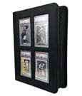 Evoretro Premium Card Slab Binder with Window Black by Evoretro
