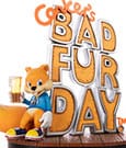 Conker´s Bad Fur Day Statue Game Cover Exclusive Edition 45 cm by First 4 Figures