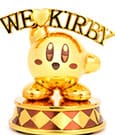 Kirby DieCast Statue We Love Kirby Gold Edition 10 cm by First 4 Figures