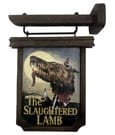 An American Werewolf in London Scaled Prop Replica Pub Sign 6 cm by Factory Entertainment