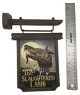 An American Werewolf in London Scaled Prop Replica Pub Sign 6 cm by Factory Entertainment