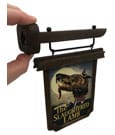 An American Werewolf in London Scaled Prop Replica Pub Sign 6 cm by Factory Entertainment