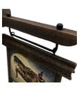 An American Werewolf in London Scaled Prop Replica Pub Sign 6 cm by Factory Entertainment
