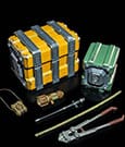Cosmic Legions: OxKrewe Book Two Harrow Zone Action Figure Accessory Wasteland Survival Set by Four Horsemen Toy Design